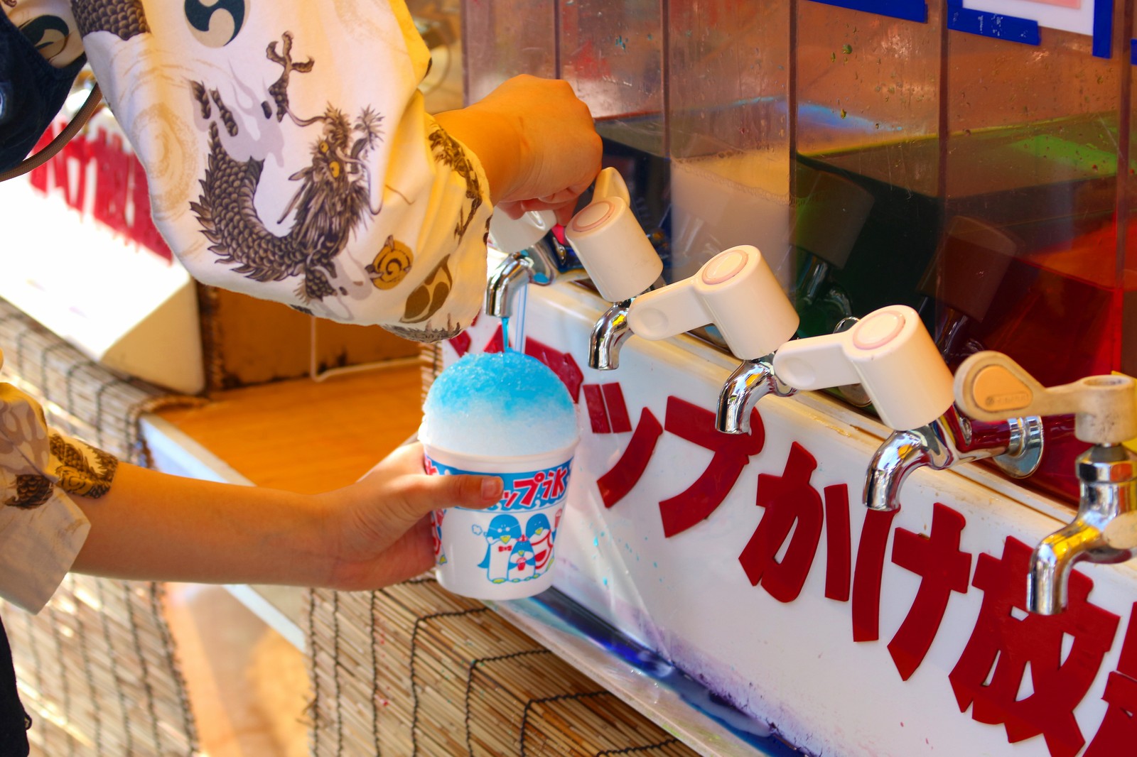 夏祭りの屋台・縁日の夜店