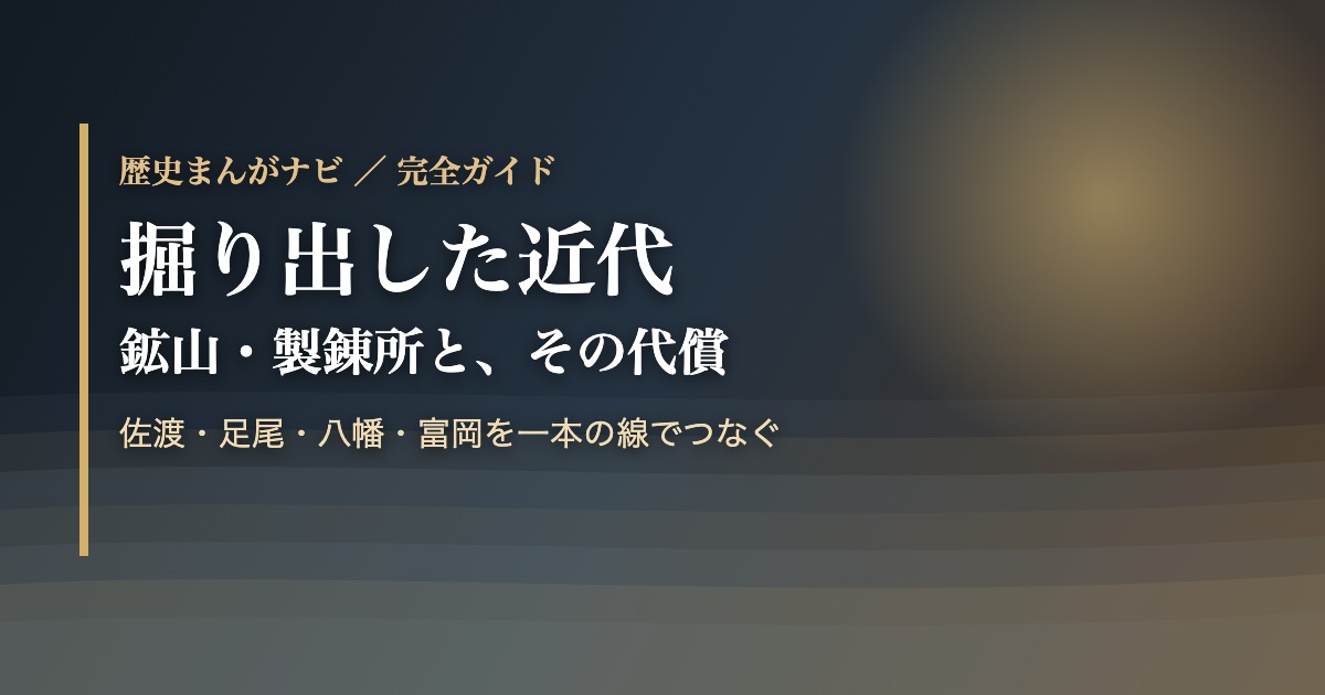 鉱山と製錬所から読む日本の近代 完全ガイド 佐渡足尾八幡富岡