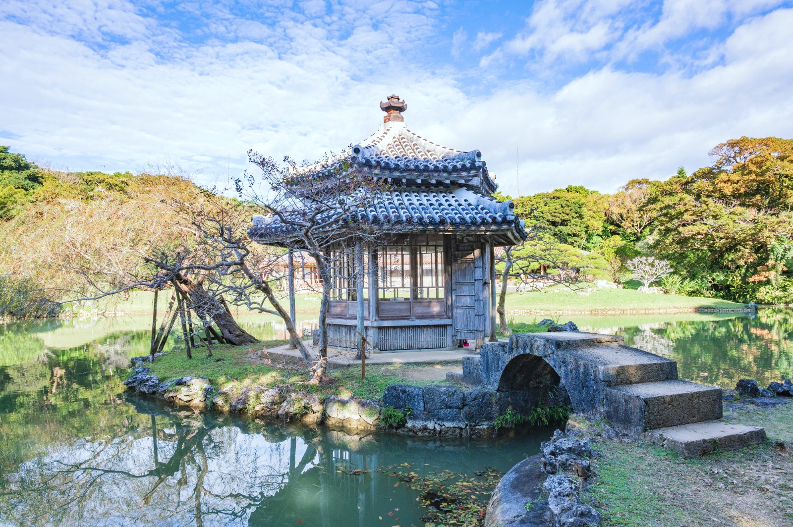 識名園の六角堂（沖縄県那覇市）